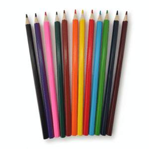MD - High Quality Color Pencils – 12 Pcs