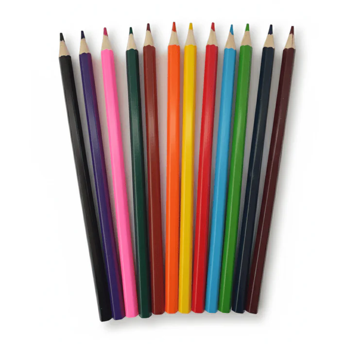 MD - High Quality Color Pencils – 12 Pcs - Image 2