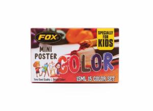 Fox Mini 15 Poster Colors Set - 15 ml