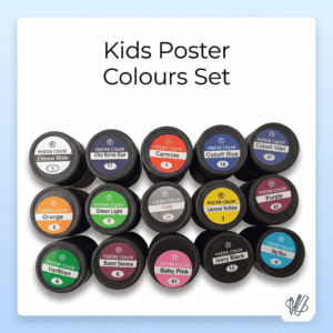 Fox Mini 15 Poster Colors Set - 15 ml