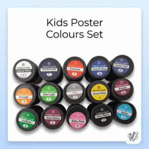 Fox Mini 15 Poster Colors Set - 15 ml