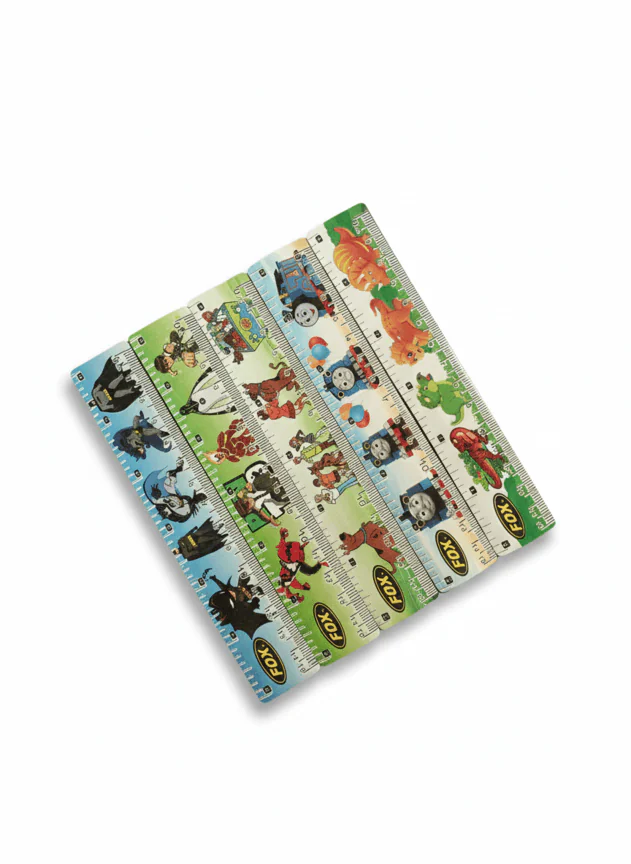 Cartoon Characters Plastic Scale With Tables - Image 2