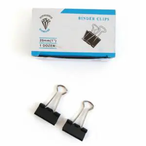 Diamond Binder Clips - Multiple Sizes