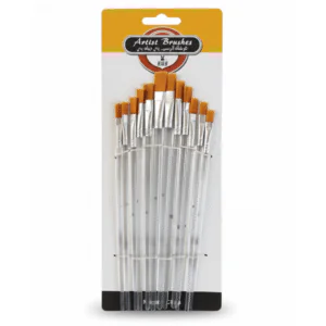 YIJIAYI Artist Brush - 12 Pcs