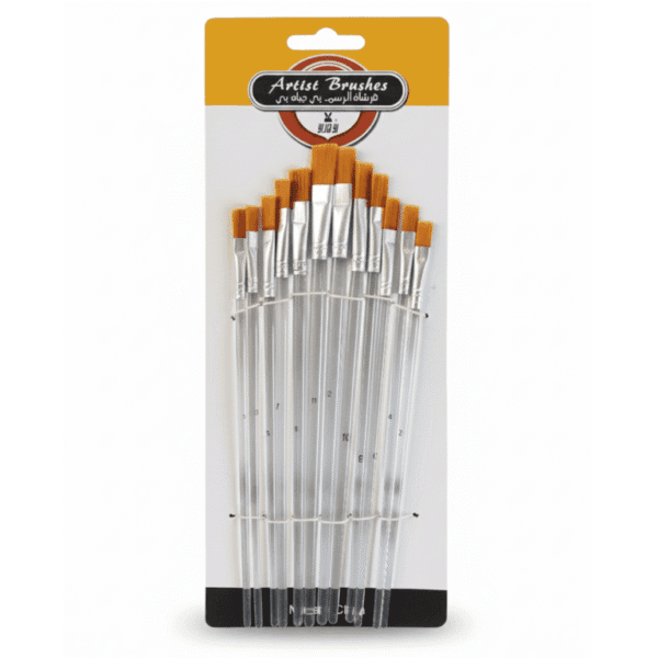 YIJIAYI Artist Brush - 12 Pcs - Image 2