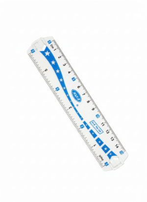 Fox Transparent Ruler - Multiple Sizes