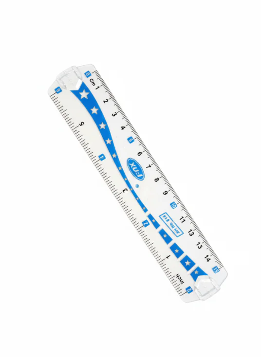 Fox Transparent Ruler - Multiple Sizes