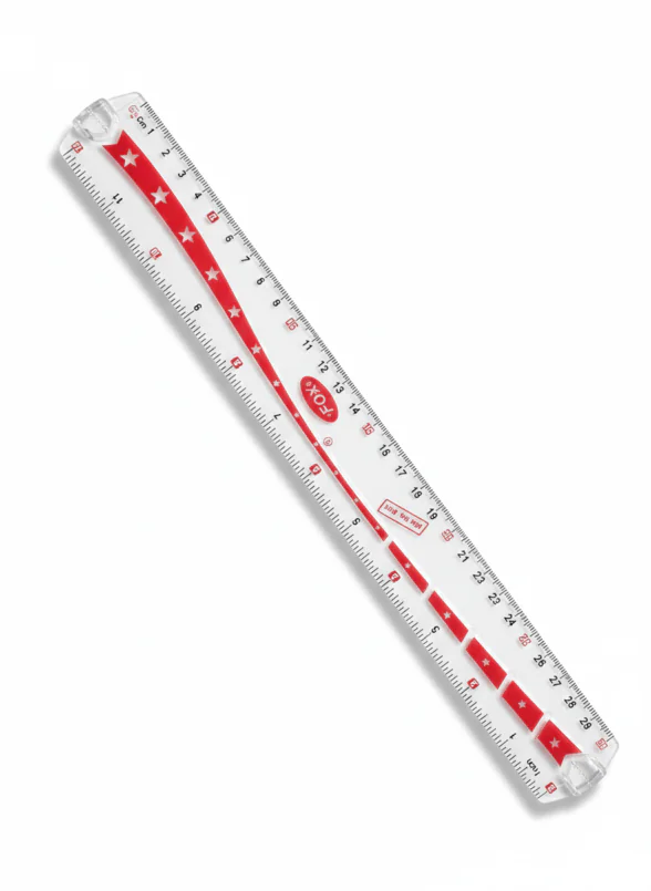 Fox Transparent Ruler - Multiple Sizes - Image 3