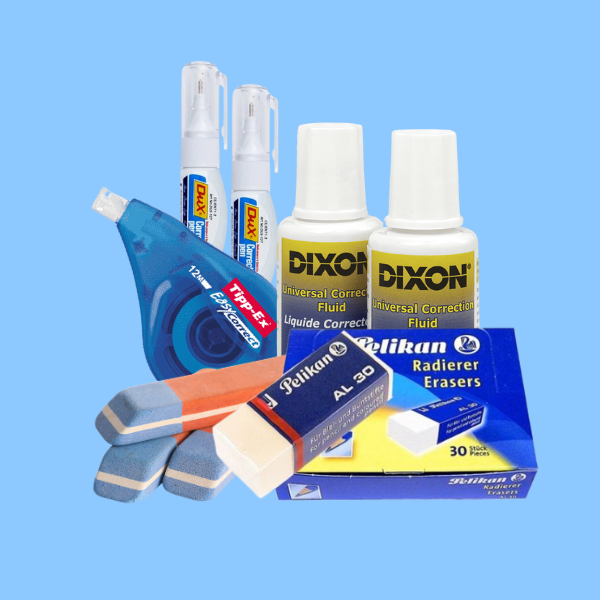 Erasers & Correction Supplies
