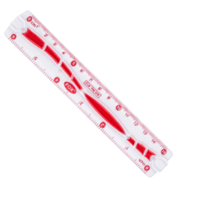 Delux Transparent Scale - 15cm/6inch