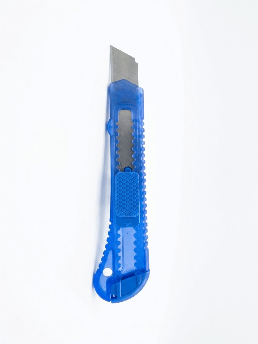 Retractable Cutter Blade Knife - Multiple Colors