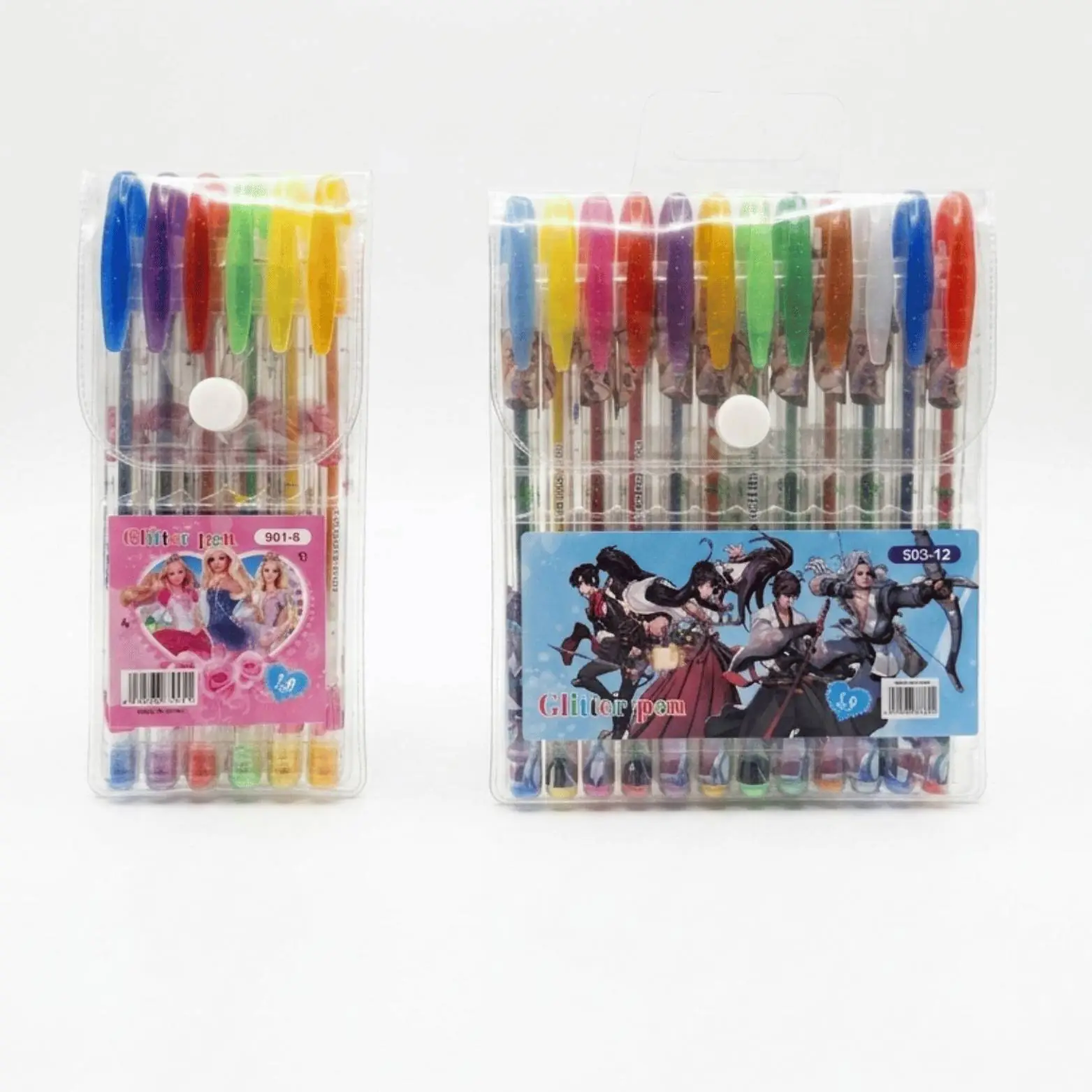 Glitter Gel Pen Set (6 & 12 Pieces) - Image 4