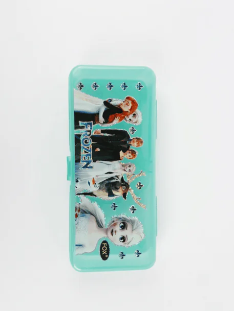 Fox Cute character Transparent Plastic Pencil Box - Image 5