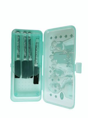 Fox Cute character Transparent Plastic Pencil Box