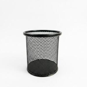 Metal Mesh Pen Holder - Round