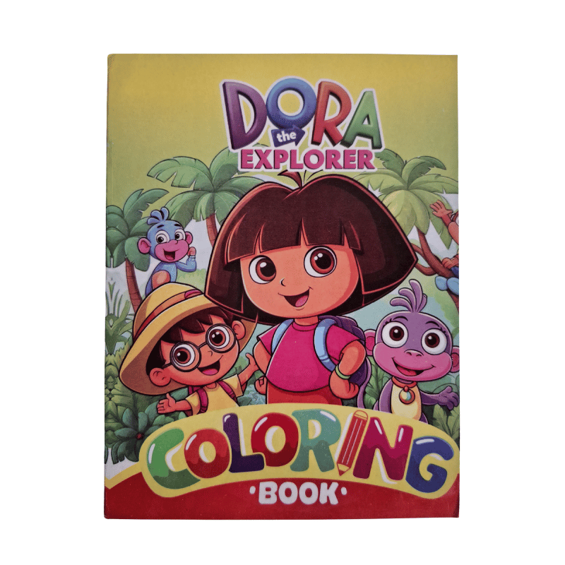 Kids Coloring Book - Fun Cartoon Characters Coloring Book for Children - Image 7