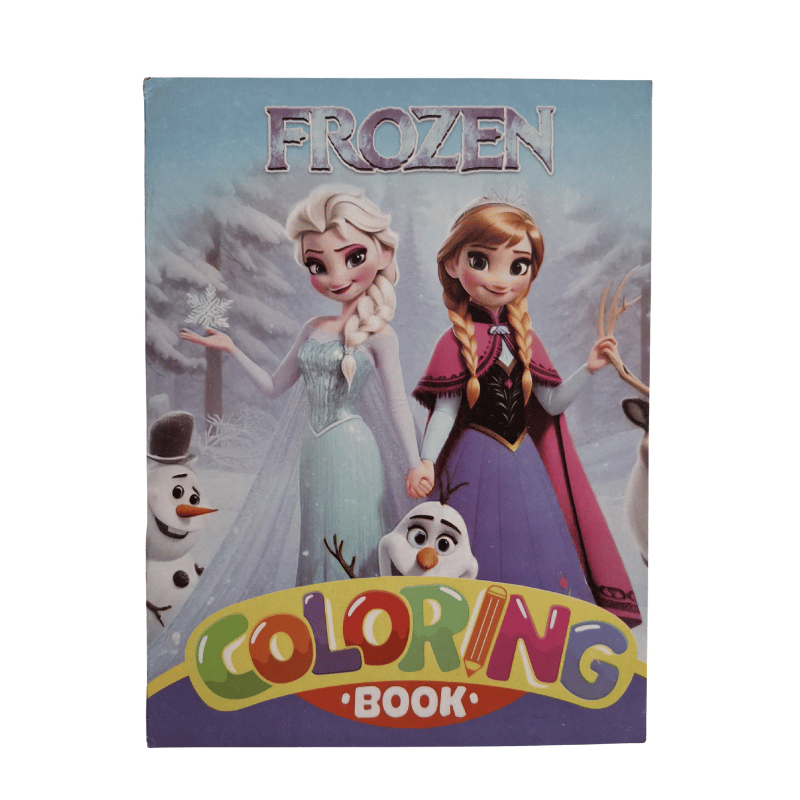 Kids Coloring Book - Fun Cartoon Characters Coloring Book for Children - Image 6