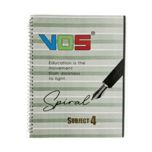 VOS Spiral Register Subject 4 - A4 Size