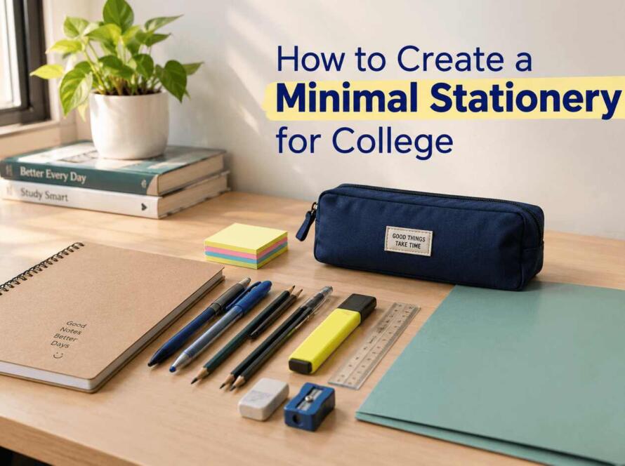 How to Create a Minimal Stationery Kit for College