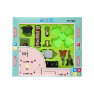 Mini Electric Motor & Fan Science Experiment Kit for Kids
