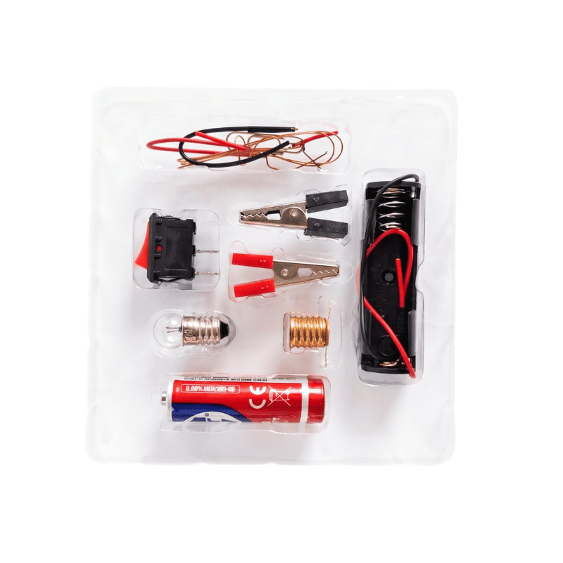 Basic Electricity Science Experiment Kit - Battery, Bulb & Circuit Kit - Image 2
