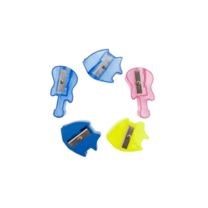 Transparent Colorful Shapes Sharpener
