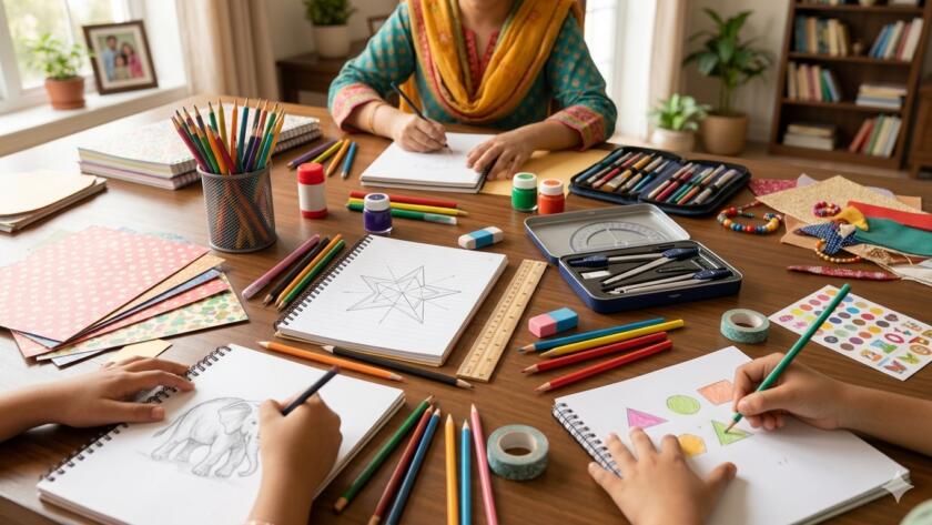 Easy Stationery-Based Activities to Keep Kids Busy at Home